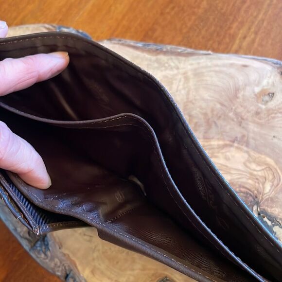 Fossil Mens Leather Bi-Fold Wallet with Change Compartment - Picture 6 of 8